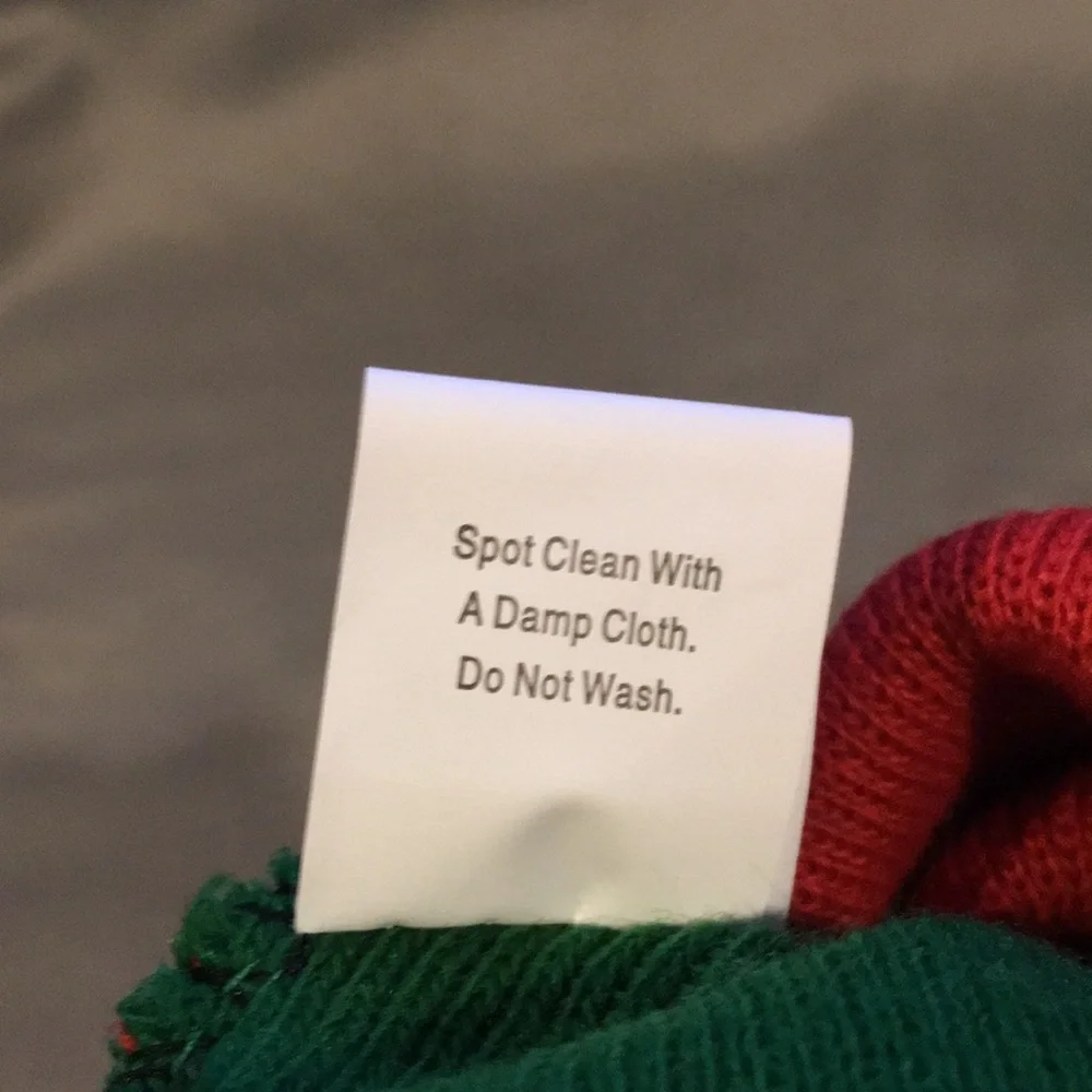 Ugly Stuff Your Sweater Is Ugly Beanie, Green, Red
